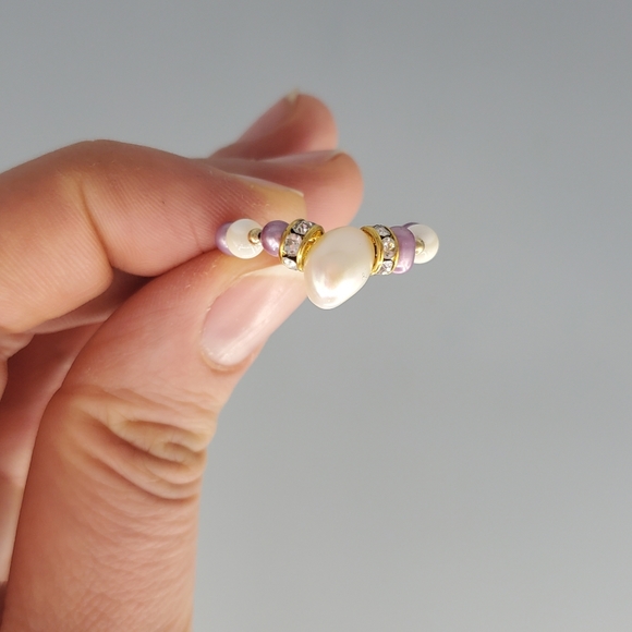 Freshwater Pearl Beaded Ring - Picture 7 of 8